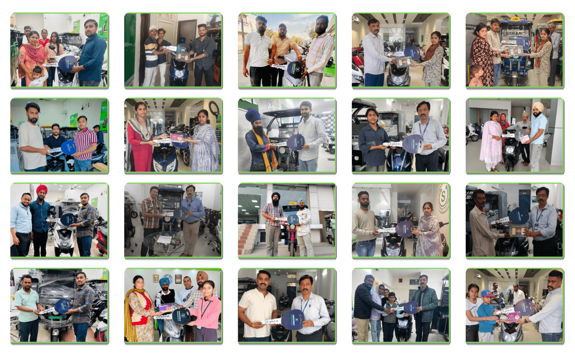 Sunanda Happy Customer 15 | E-Scooty Delivery | E-Rickshaw Delivery Photos