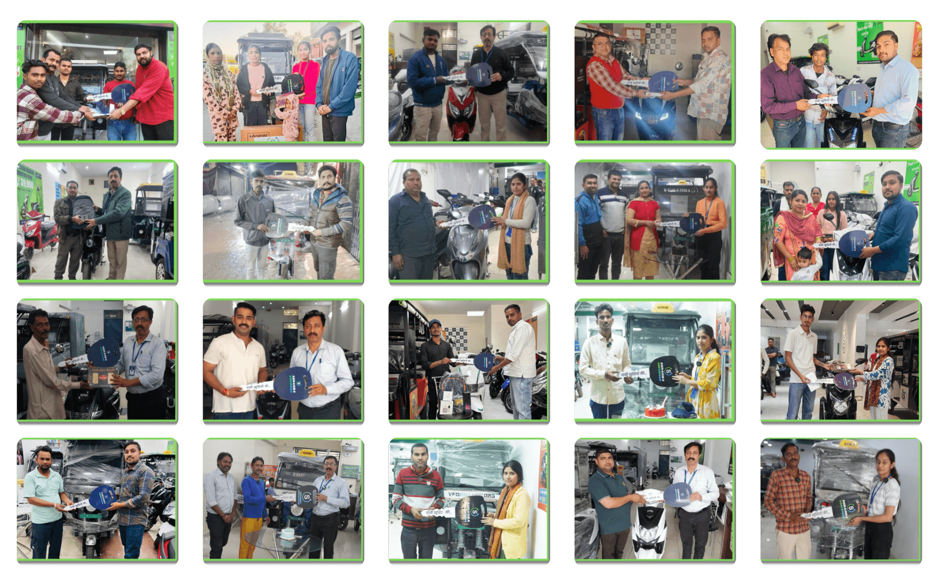 Sunanda Happy Customer 36 | E-Scooty Delivery | E-Rickshaw Delivery Photos