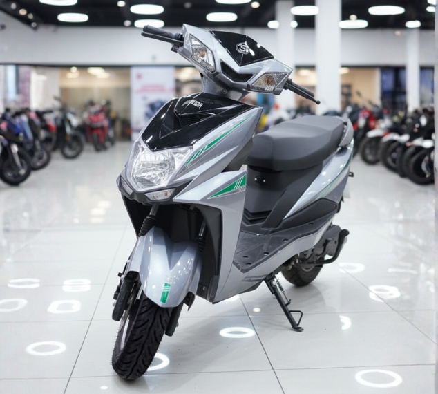 sunanda greentech showroom electric scooter legend